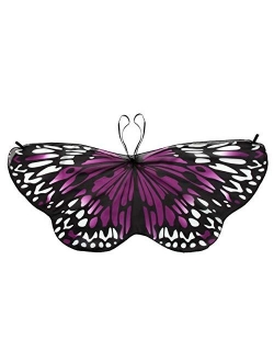 CISMARK Monarch Butterfly Wings Costume for Halloween Party