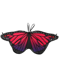 CISMARK Monarch Butterfly Wings Costume for Halloween Party