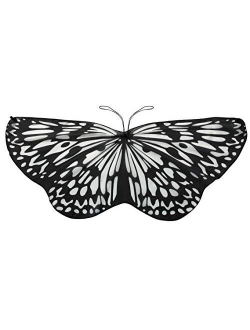 CISMARK Monarch Butterfly Wings Costume for Halloween Party