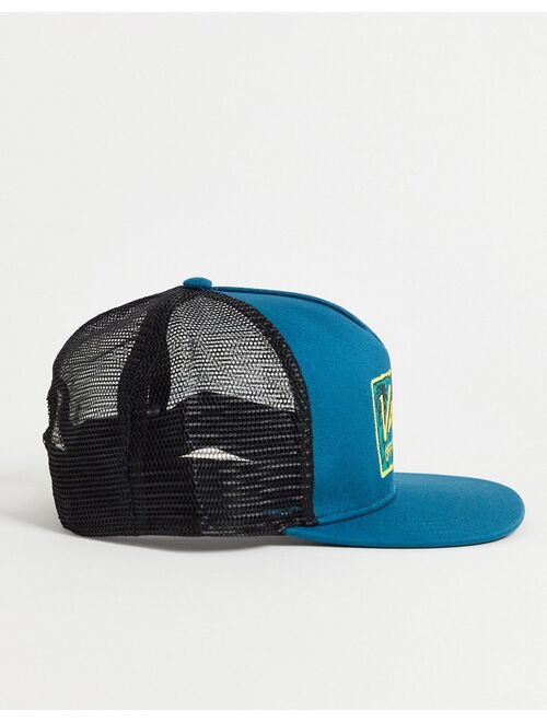 Vans Retro State trucker cap in blue