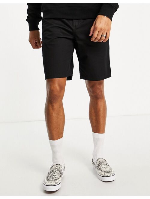 Vans Authentic relaxed chino shorts in black