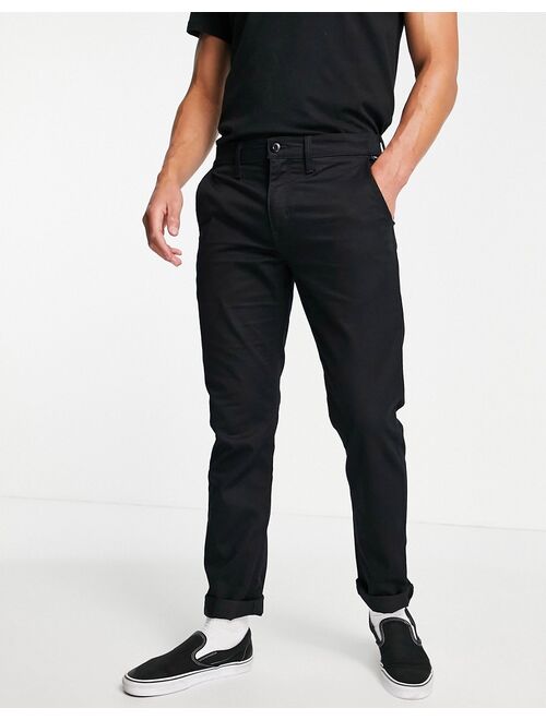 Vans Authentic slim chinos in black