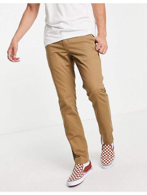 Vans Authentic slim chinos in tan