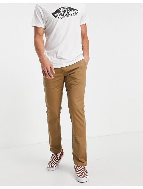 Vans Authentic slim chinos in tan