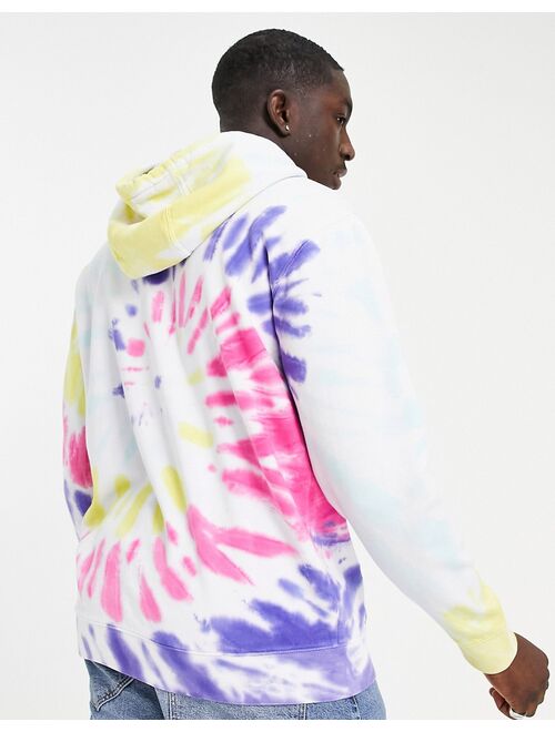 Vans New Age pullover tie dye hoodie in multi