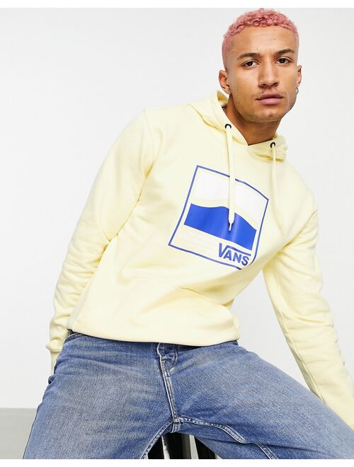 Vans Original DNA side stripe hoodie in yellow