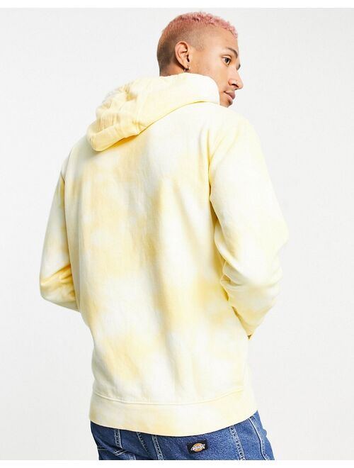 Vans Tie Dye hoodie in yellow