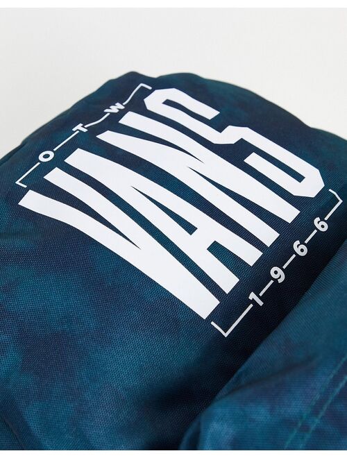 Vans Old Skool IIII backpack in blue tie dye