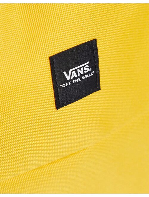 Vans Construct Skool backpack in yellow