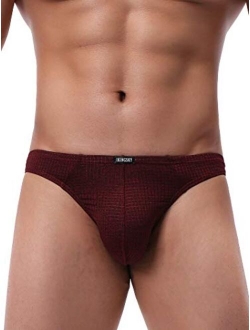 Men's Stretch Thong Underwear Soft T-back Mens Under Panties