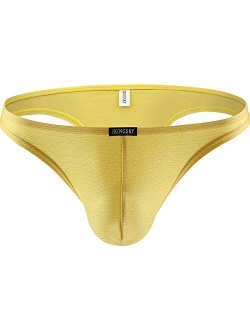 Men's Cheeky Underwear Mens Pouch Bikini Panties Sexy Branzilian Back Briefs