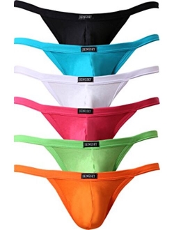Men's Modal Pouch G String Sexy Low Rise Thong Underwear