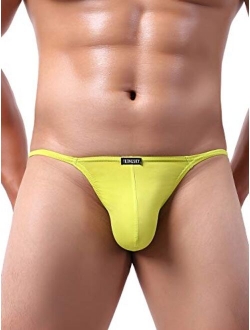 Men's G-String Underwear Sexy Low Rise Bulge Y-back Thong Underwear