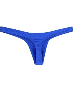 Men's Low Rise Pouch Thong Sexy T-back Underwear