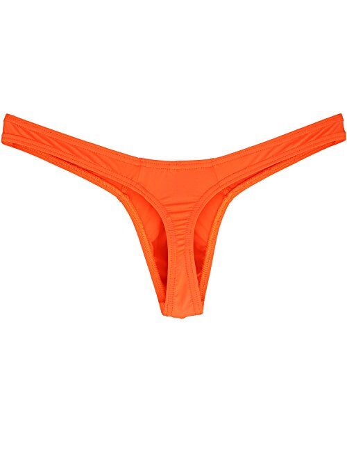 Buy iKingsky Men's Low Rise Pouch Thong Sexy T-back Underwear online ...