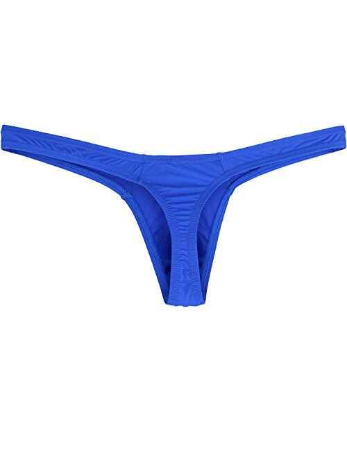 iKingsky Men's Low Rise Pouch Thong Sexy T-back Underwear