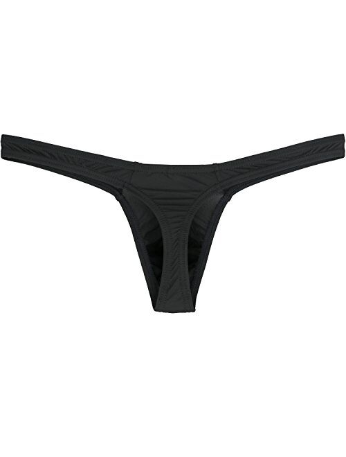 iKingsky Men's Low Rise Pouch Thong Sexy T-back Underwear