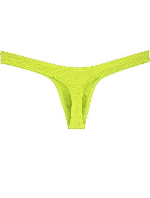 iKingsky Men's Low Rise Pouch Thong Sexy T-back Underwear