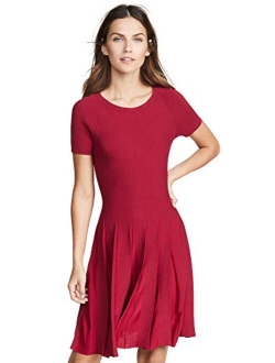 Women's Pleated Tee Dress