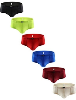 Men's Shining Cheeky Boxer Briefs Sexy Mini Cheek Thong Underwear Stretch Brazilian Back Mens Under Panties