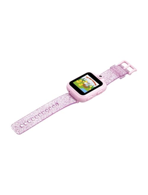 iTouch Kid's Playzoom 2 Fuchsia Glitter Tpu Strap Smart Watch 41mm