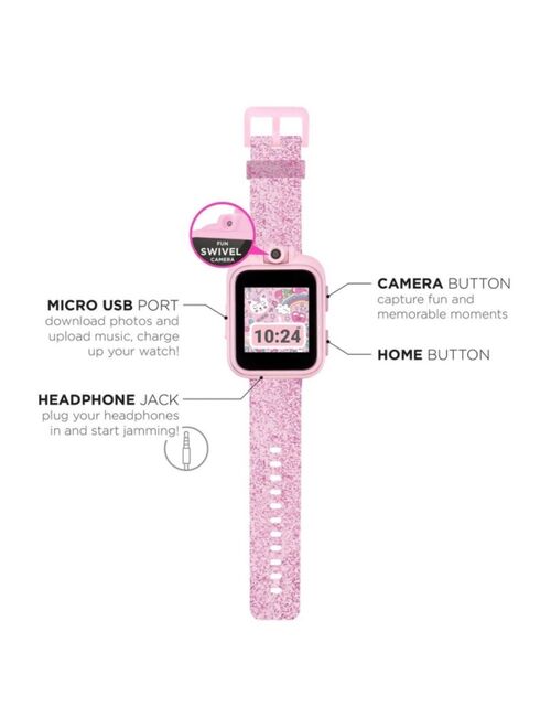 iTouch Kid's Playzoom 2 Fuchsia Glitter Tpu Strap Smart Watch 41mm