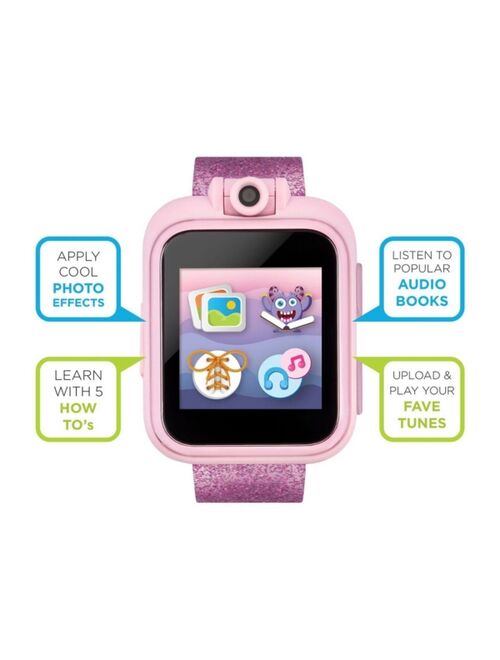 iTouch Kid's Playzoom 2 Fuchsia Glitter Tpu Strap Smart Watch 41mm