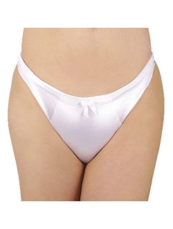 En Femme Maximum Smooth Thong Gaff in Stretch Satin for Trans Women