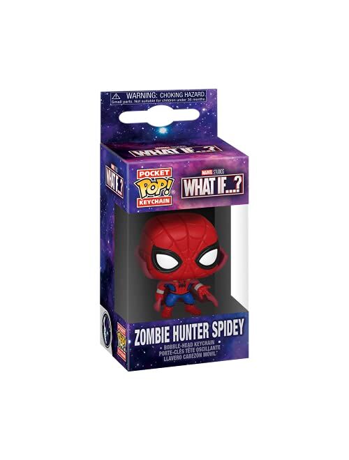 Funko Pop! Keychain: What If? - Zombie Hunter Spidey