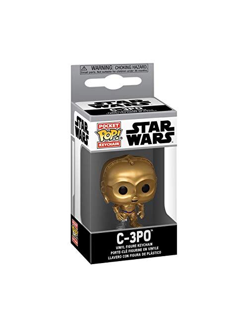 Funko Pop! Keychain: Star Wars - C3PO, 2 inches