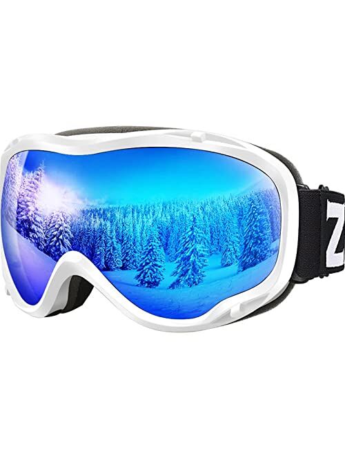 ZIONOR Lagopus Ski Goggles - Snowboard Snow Goggles for Men Women Adult Youth