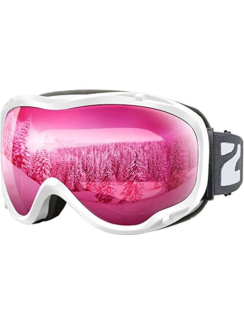 ZIONOR Lagopus Ski Goggles - Snowboard Snow Goggles for Men Women Adult Youth