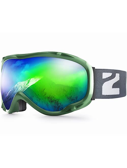 ZIONOR Lagopus Ski Goggles - Snowboard Snow Goggles for Men Women Adult Youth