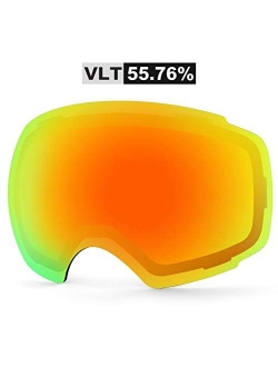 Lagopus X4 Ski Snowboard Snow Goggles Replacement Lenses