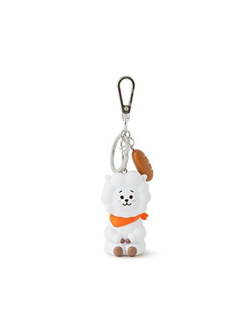 Buy BT21 RJ Character Mini Cute Figure Keychain Key Ring Bag Charm with ...