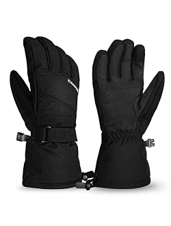 Ski Gloves, ZIONOR Waterproof Snow Gloves with 3M Thinsulate Insulation Touchscreen Snowboard Snowmobile Gloves for Men Women