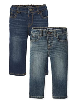 Baby Toddler Boys Stretch Straight Leg Jeans