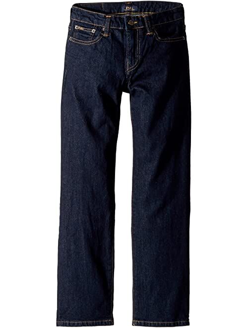 Polo Ralph Lauren Hampton Straight Stretch Jeans (Big Kids)