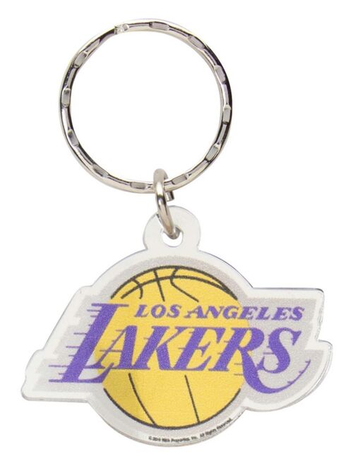 Stockdale Multi Los Angeles Lakers Metallic Freeform Acrylic Keychain