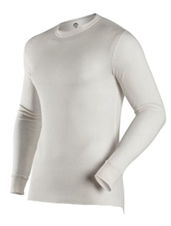 Men's Basic Dual Layer Long Sleeve Crew Neck Base Layer Top P2021530