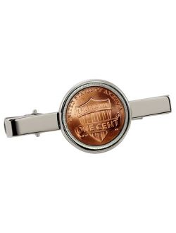 Lincoln Union Shield Penny Coin Tie Clip