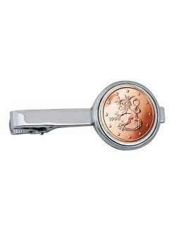 Finland 2 Euro Bar Coin Tie Clip