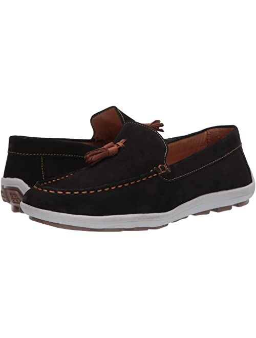 Driver Club USA Kids Boys/Girls Genuine Leather Driving Loafer With Tassle Detail