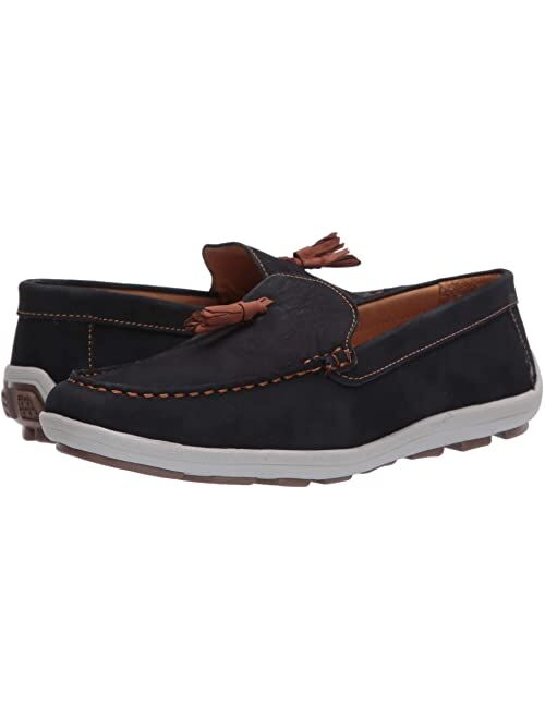 Driver Club USA Kids Boys/Girls Genuine Leather Driving Loafer With Tassle Detail