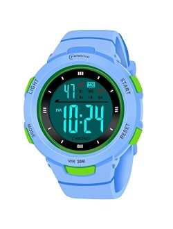 Kids Watches Digital Sport Watches for Girls Outdoor Waterproof Watches with Alarm Stopwatch Leisure Child Wrist Watch Ages 5-10
