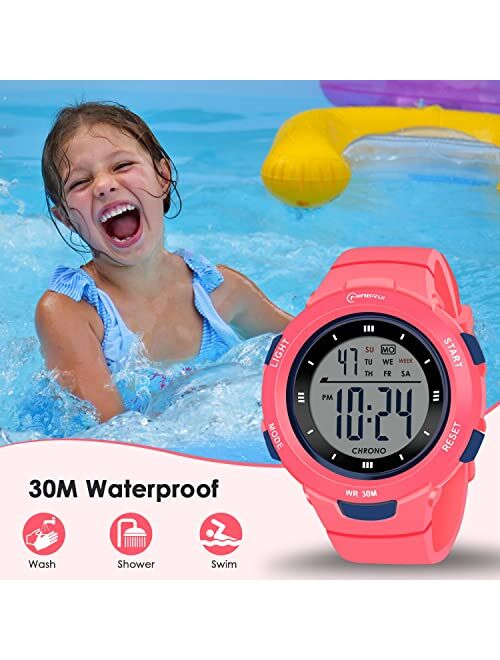 Buy CakCity Kids Watches Digital Sport Watches for Girls Outdoor ...