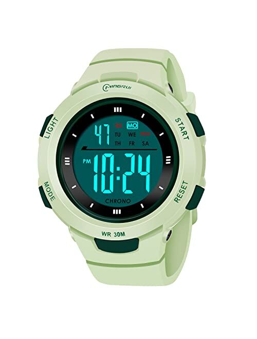 CakCity Kids Watches Digital Sport Watches for Girls Outdoor Waterproof Watches with Alarm Stopwatch Leisure Child Wrist Watch Ages 5-10