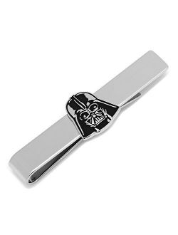 Star Wars Darth Vader Recessed Matte Black Tie Bar, Officially Licensed