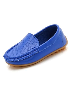 YWPENGCAI Toddler Slip-on Shoes Boys Loafers Candy Colors Girls Moccasins