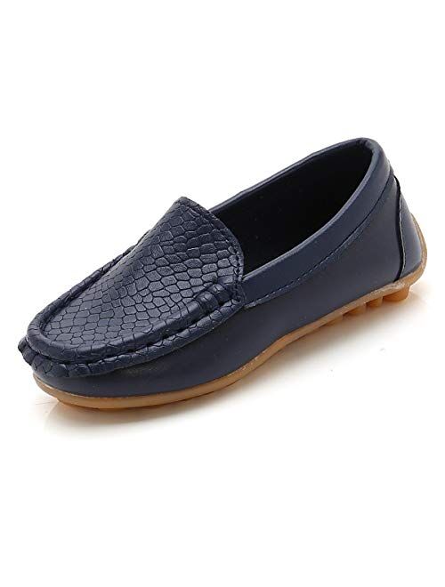 YWPENGCAI Toddler Slip-on Shoes Boys Loafers Candy Colors Girls Moccasins